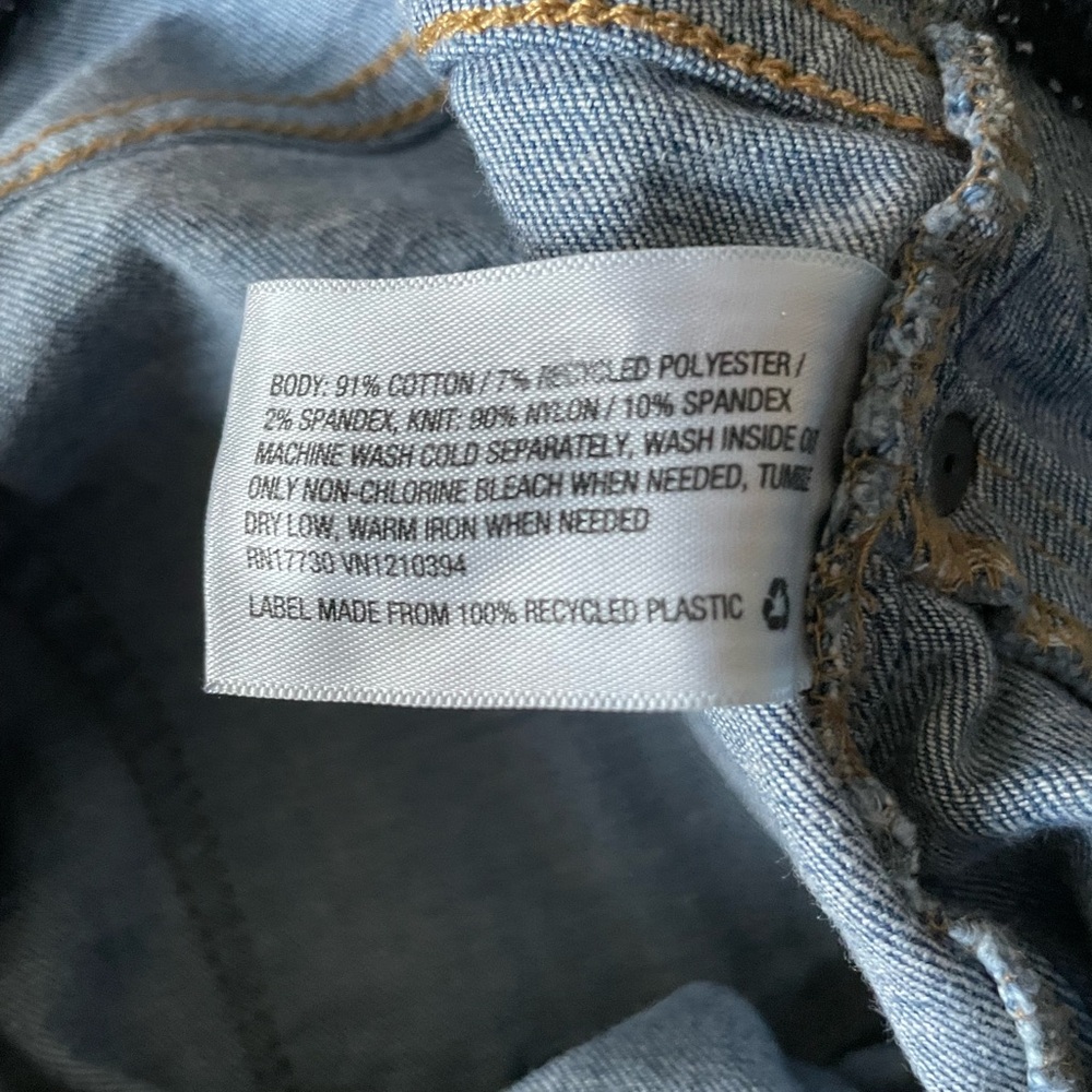 Ingrid and isabel maternity skinny crop jeans Dark Wash Women’s Size 2 - Picture 8 of 8